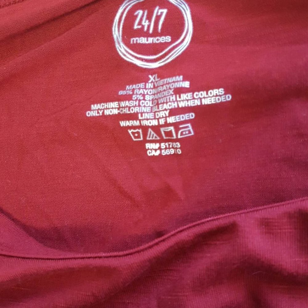 maurices womens top size  XL - Picture 4 of 9